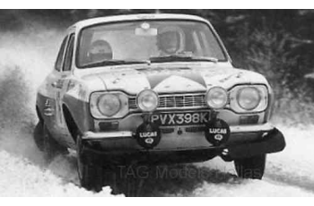 Ford Escort MK1 RS 1600, No.16, RAC Rallye, T.Makinen/H.Liddon, 1971  IXO  18RMC024B