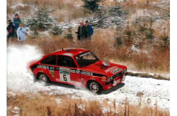 TROFEU FORD ESCORD MKII 1st RAC Rally 76 Clark / Pegg