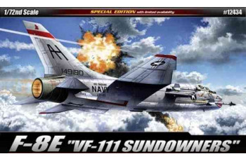 Academy 12434 F-8E [VF-111 SUNDOWNERS]