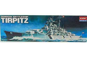 GERMAN BATTLLESHIP TIRPTIZ  CADEMY  14219