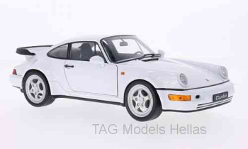 Porsche 911 Turbo (964), white  Welly  18026