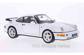 Porsche 911 Turbo (964), white  Welly  18026