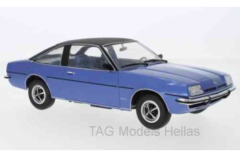 Opel Manta B Berlinetta, metallic-blau/black, 1975 MODELCAR  MCG18107