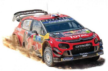 NOREV Citroen C3 WRC # 1 OGIER / INGRASSIA WINNER RALLY MEXICO 2019