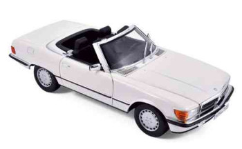 NOREV 183513 1986 86 MERCEDES BENZ 300 SL  CAR WHITE