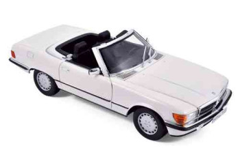 NOREV 183513 1986 86 MERCEDES BENZ 300 SL  CAR WHITE