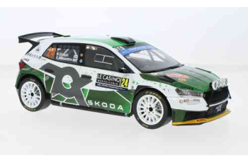 Skoda Fabia Rally2, Rallye WM, Rally Monte Carlo 2023 No24  IXO  18RMC155B