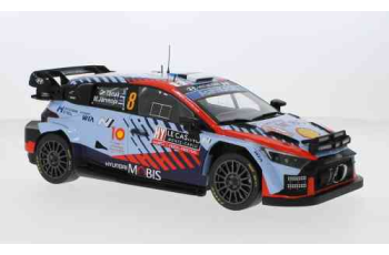 Hyundai i20 N Rally1, Rallye WM, Rallye Monte Carlo 2024 No8  IXO  18RMC195