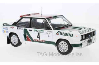 Fiat 131 Abarth, No.4, Rallye Portugal, M.Alen/I.Kivimaki, 1978  IXO  18RMC028A