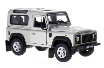 LAND ROVER DEFENDER 90  WELLY  22498SILVER