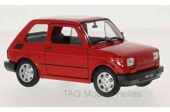 FIAT 126  RED   WELLY  24066