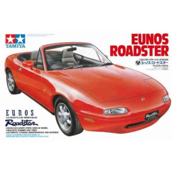 MAZDA EUNOS ROADSTER KIT - 1/24 SCALE - TAMIYA 24085