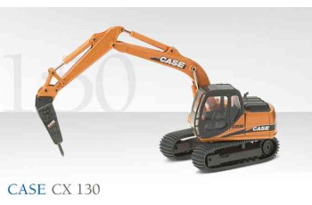 Conrad 2849/0 CASE CX 130 Crawler excavator With hammer and bucket