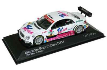 MINICHAMPS MERCEDES BENZ - C-CLASS CLK AMG TEAM TV SPIELFILM DTM 2006N 17 S.MUCKE