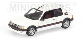 MINICHAMPS PEUGEOT 205 GTI – 1990 – WHITE