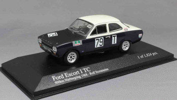 MINICHAMPS  FORD ENGLAND - ESCORT MKI TC N 79 500km NURBURGRING 1968 R.STOMMELEN