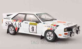 SUNSTAR  Audi Quattro A2 - #9 P.Eklund / R.Spjuth