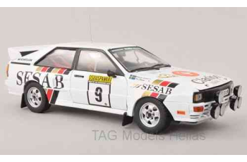 SUNSTAR  Audi Quattro A2 - #9 P.Eklund / R.Spjuth