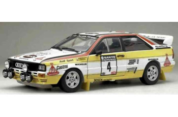 SUN STAR Audi quattro A2 No4 Mikkola/Hertz Rally New Sealnd 1984