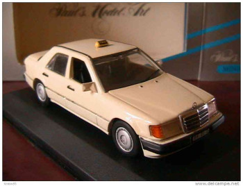 MINICHAMPS MERCEDES E CLASS 250D W126 LIMOUSINE 1994 TAXI MINICHAMPS 430033595 