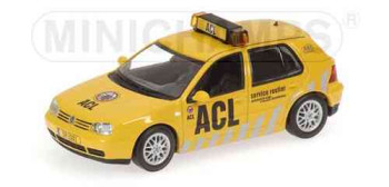 MINICHAMPS VOLKSWAGEN GOLF IV ACL- AUTOMOBIL CLUB LUXEMBOURG