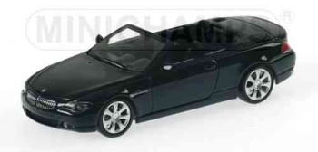 MINICHAMPS BMW - 6 SERIES CABRIOLET 2006 - DETTAGLIO MOTORE