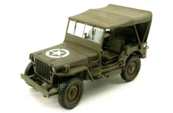 JEEP WILLYS 4X4 W SOFT TOP  CARARAMA  950D-4