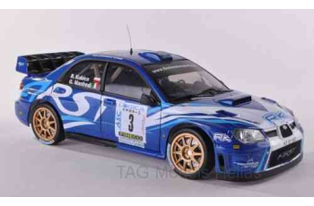 SunStar 1/18 SUBARU IMPREZA WRC07 - #3 R.Kubica / G.Manfredi SUN4488