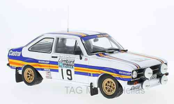 Ford Escort MK II RS 1800, No.19, Rothmans, Rallye WM, RAC Rallye, mit Decals, T.Mäkinen/M.Holmes, 1980  SUNSTAR  4497