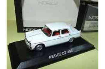 NOREV PEUGEOT 404 CABRIOLET WHITE 