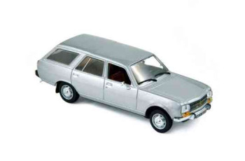 NOREV PEUGEOT 504 break ARGENT