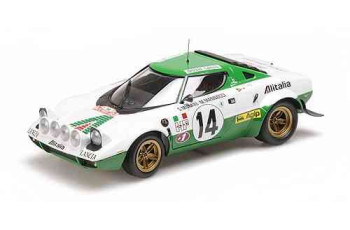 LANCIA STRATOS #14 LANCIA MUNARI/MANNUCCI WINNERS RALLYE MONTE CARLO 1975  MINICHAMPS  155751714