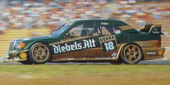 MERCEDES-BENZ 190E 2.5-16 EVO 2 #18 ZAKSPEED KURT THIIM DTM  MINICHAMPS  155923618