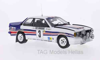 SunStar 1/18 Opel Ascona 400 - #3 A.Vatanen/T.Harryman-Rallye Monte Carlo 1983 