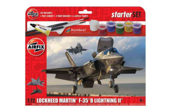 Starter Set Lockheed Martin F-35B Lightning II 1/72  AIRFIX  55010