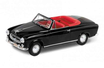 Peugeot 403 Cabriolet 1957 1:18 Welly 12551C-W Black