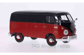 VW T1 box wagon, black/red MOTORMAX MOM79342A