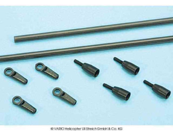 VARIO 870/30 STRUT SET CARBON FIBRE 500mm