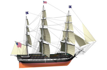 USS Constitution Baukasten