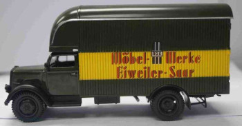 Opel BLITZ FURNITURE WAGON 1949  ATLAS BL56