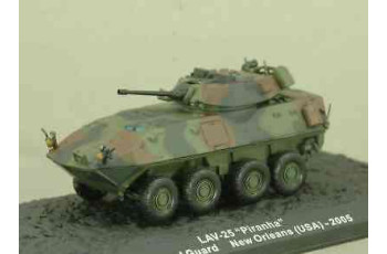 LAV-25 PIRANHA national Guard New orleans USA 2005 1/72  BN76