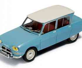 ΙΧΟ Citroen AMI 6 1961 Blue/White roof