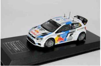 IXO Volkswagen Polo R WRC #8 Ogier/Ingrassia 1º Rally Finland 2013 1/43  DCC001