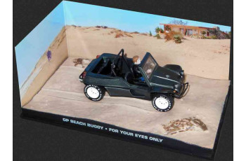 GP BEACH BUGGY  "FOR YOUR EYES ONLY" JAMES BOND 007 1/43  ATLAS DY03