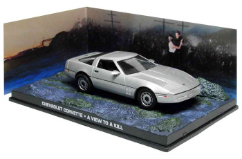 CHEVROLET CORVETTE (POLA'S) 1984 JAMES BOND 'A VIEW TO KILL' ATLAS DY037