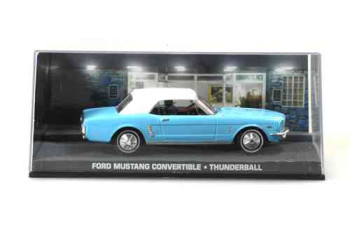 1964 FORD MUSTANG Convertible - James Bond 007 - Thunderball  ATLAS DY12