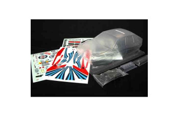 LANCIA DELTA CLEAR BODY SET + WHITE MARTINI DECALS