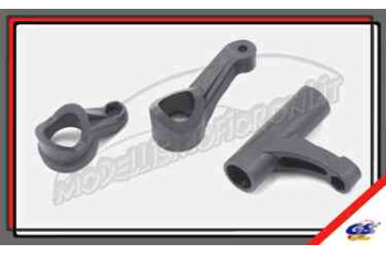 GS-CLA002-1 - CL-1 Advanced/XUT Series Servo Saver Steering Bellcranks (A/B/C)