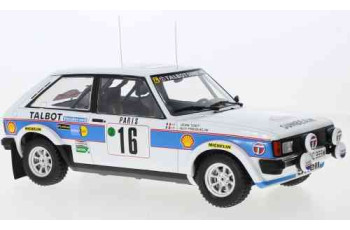 Talbot Sunbeam Lotus No16 Rallye WM Rallye Monte Carlo Frequelin/Todt 1981  IXO  18RMC095A