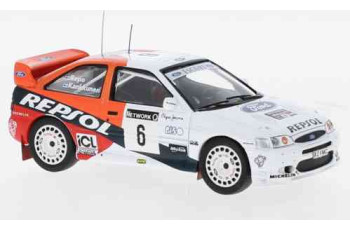 Ford Escort WRC No6 Repsol Rallye WM RAC Rally 25th RAC Anniversary editioin Kankkunen/Repo 1997  IXO  RAC391B